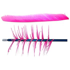 Trueflight Spiral Wrap Flu-Flu Feathers (Option: Pink RW 100 pk.)
