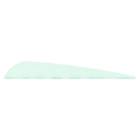 Bohning Bronco Vanes (Option: White 4 in. 100 pk.)
