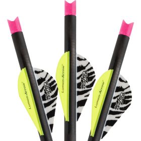 Lumenok Crossbow Bolts (Option: 20 in. Pink Moon 3 pk.)