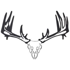Raxx Bow Hanger (Option: Whitetail Skull)