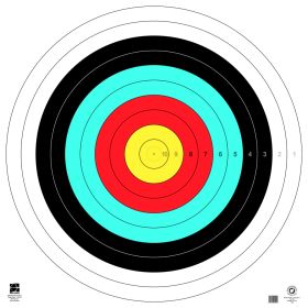 Maple Leaf Target Face (Option: Tag Weight 122 cm. 15 pk.)