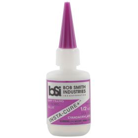 Bob Smith Insta-Cure Plus Glue (Option: .5 oz.)