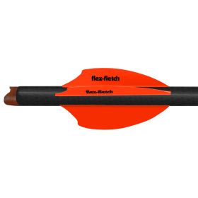 Flex Fletch SK2 Vanes (Option: Blaze Orange 2 in. 100 pk.)