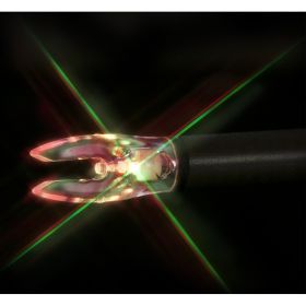 Nockturnal FIT Lighted Nocks (Option: Strobing Red/Green 3pk.)