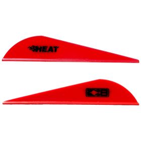 Bohning Heat Vanes (Option: Red 36 pk.)