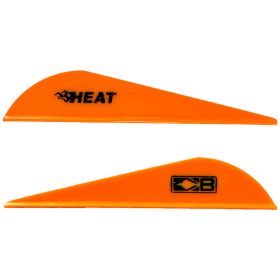 Bohning Heat Vanes (Option: Neon Orange 36 pk.)