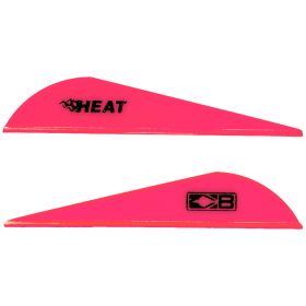 Bohning Heat Vanes (Option: Hot Pink 36 pk.)