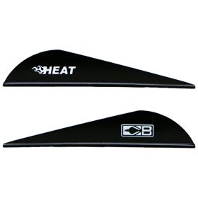Bohning Heat Vanes (Option: Black 36 pk.)