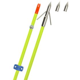 Fin Finder Raider Pro Bowfishing Arrow (Option: Flo Green with Riptide Point)
