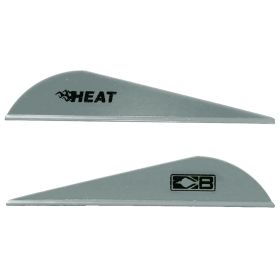 Bohning Heat Vanes (Option: Silver 36 pk.)