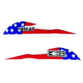 Bohning Heat Vanes (Option: American Flag 36 pk.)