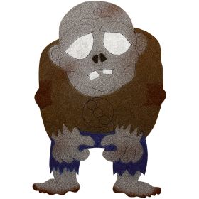 OnCore Archery Target (Option: Strong Zombie)