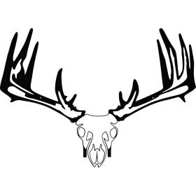 Raxx Crossbow Hanger (Option: Whitetail Skull)