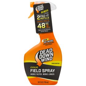 Dead Down Wind Field Spray Combo (Option: 24 oz. plus 2-12 oz. Pac-Its (48 oz.))